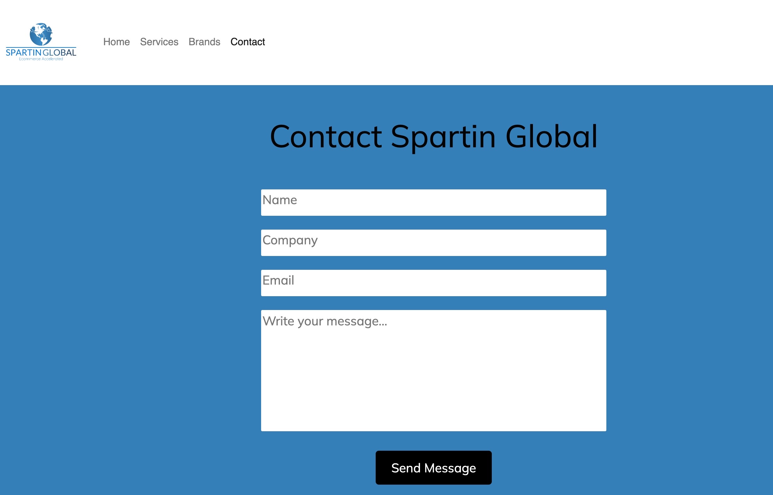 Spartin Global Website